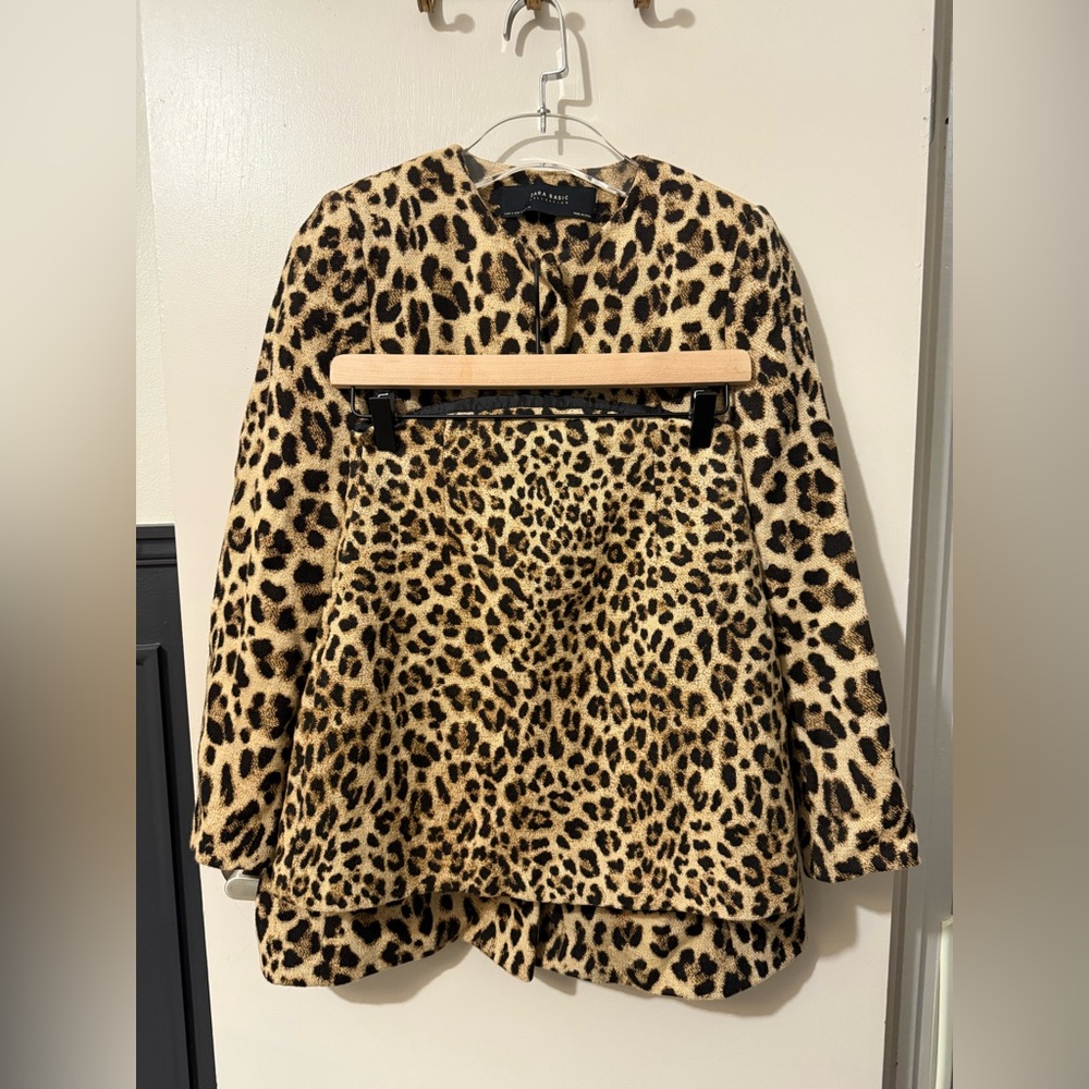 Zara cheetah co-ord